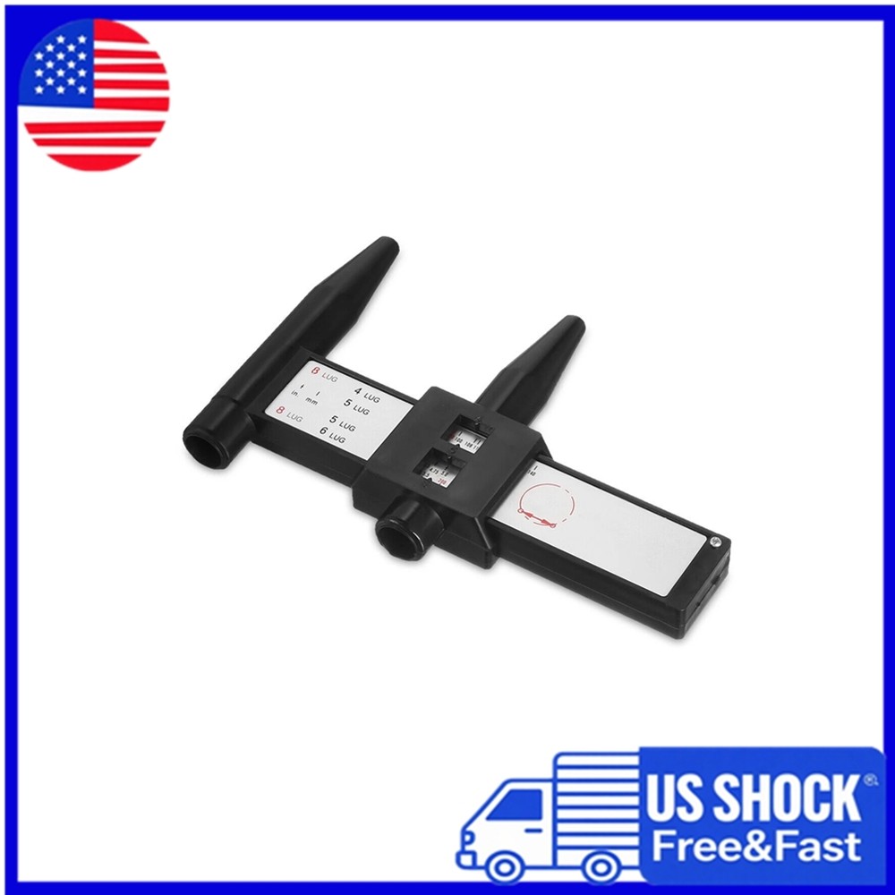 Wheel Bolt Pattern 4, 5, 6, 8 Lug PCD Gauge Bolt Template USA Seller