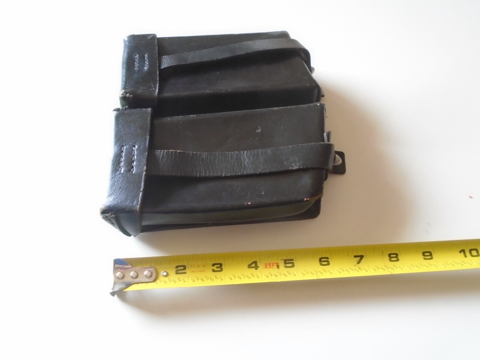 MOLL GOCH 27 Leather Double Clip/Magazine Holder Pouch 1968 moll boch leather