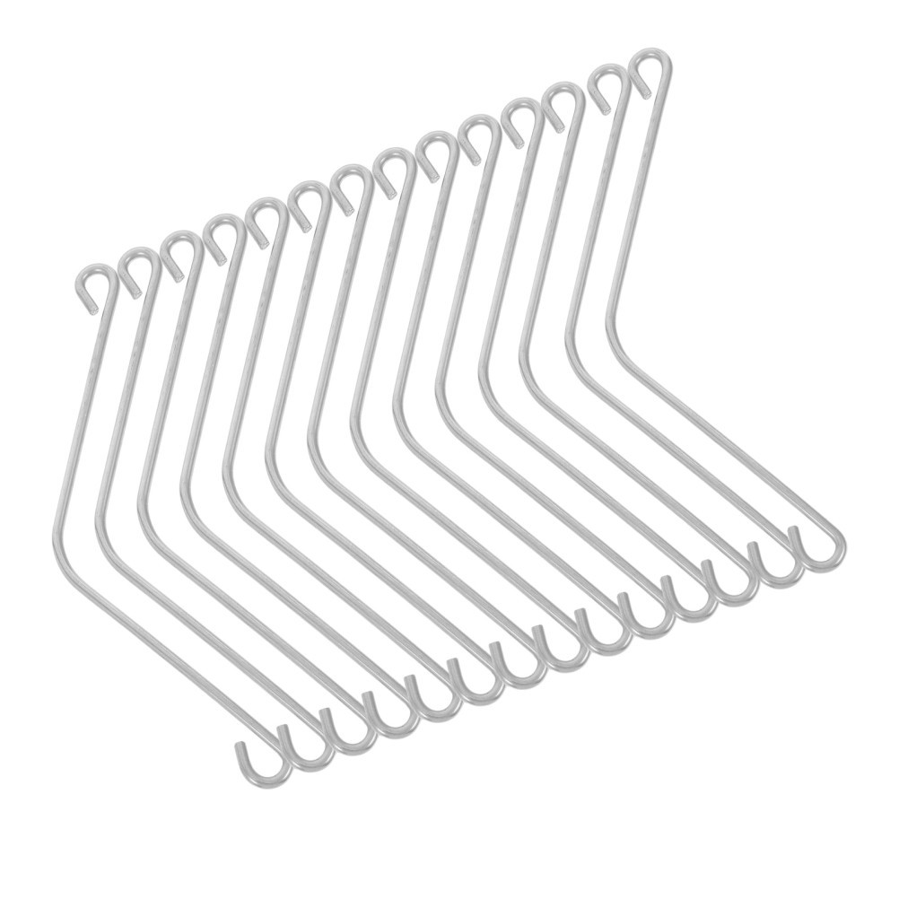 14Pcs Reusable Stainless Steel Hive Box Clamps Beekeeping Frame Spring Fasteners