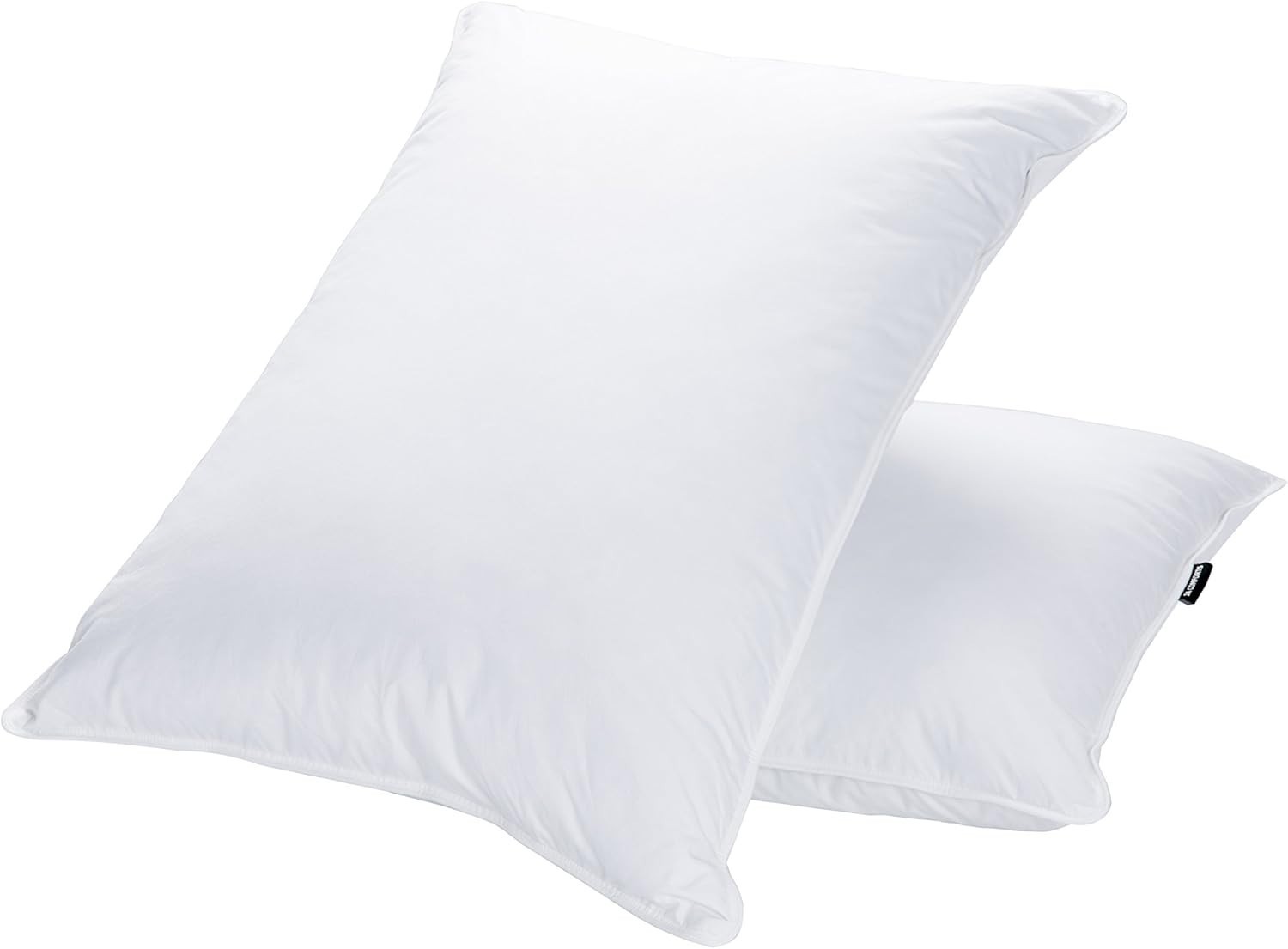 Almohadas de Plumon de Ganso Dormir 2 Paquetes Estandar Queen 20 X 28 Pulgadas