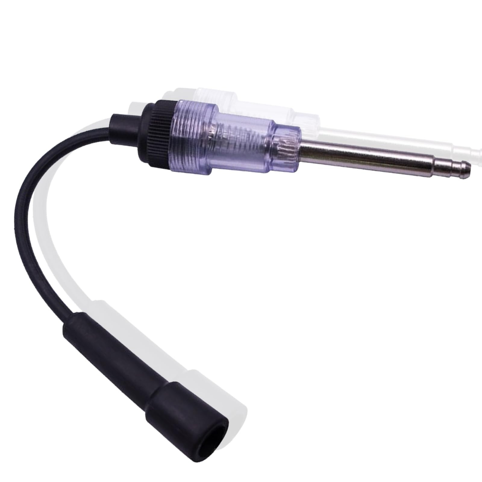 Inline Spark Plug Tester, Straight Boot Engine Ignition black