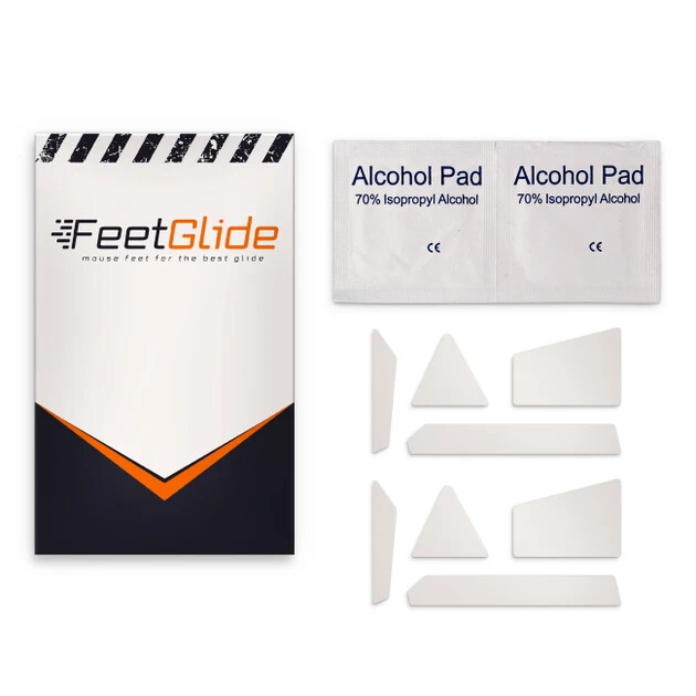 FeetGlide Skates for Asus ROG Spatha / Spatha X Replacement Mouse Feet PTFE