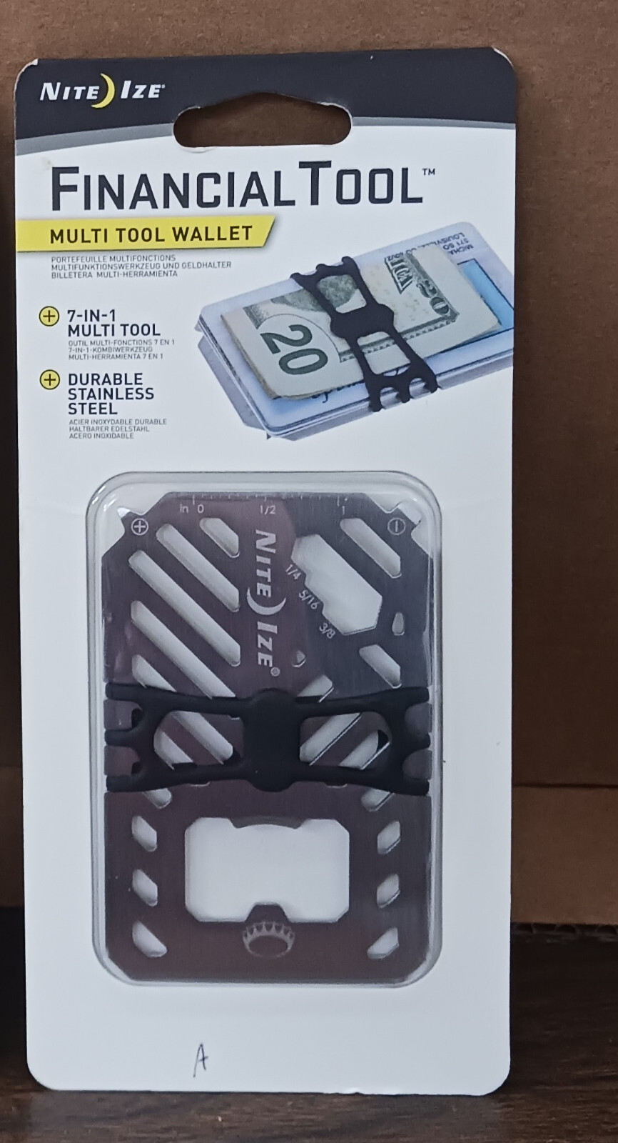 Night Ize - Financial Tool - 7 In 1 Multi Tool Wallet - 2 Pack - **NEW**