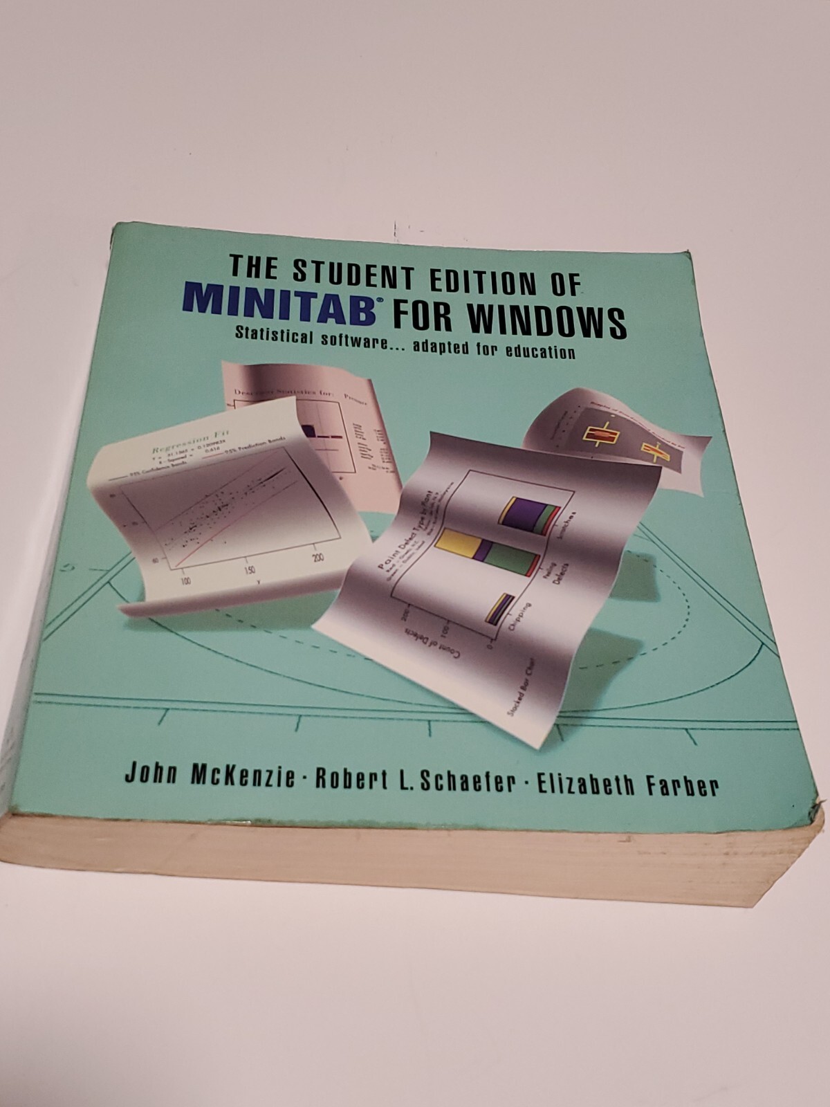 THE STUDENT EDITION OF MINITAB For WINDOWS Statistical Software 3.5 Floppy Book