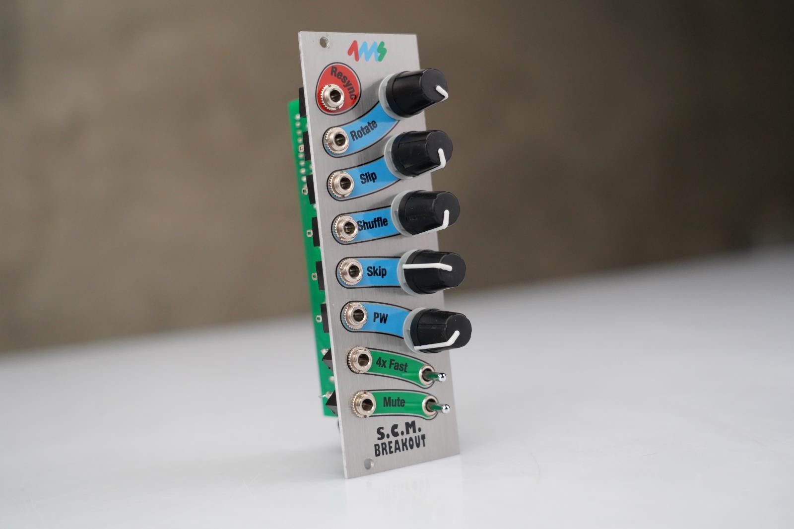 4ms SCM Shuffling Clock Multiplier Breakout Eurorack Module #58412