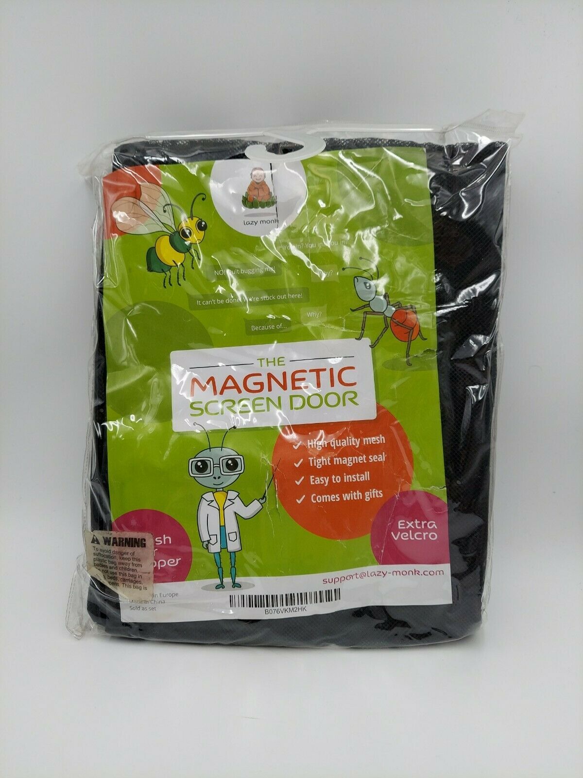 The Magnetic Screen Door Tight Magnetic Seal Door Stopper NEW - Free Shipping