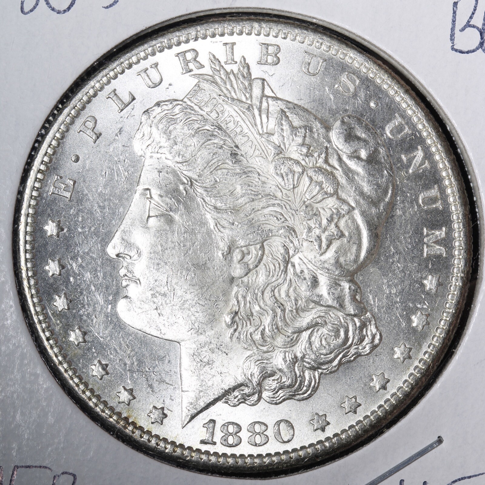 1880-S Morgan Silver Dollar CHOICE BU UNCIRCULATED MS - See Video! E719 SUFR