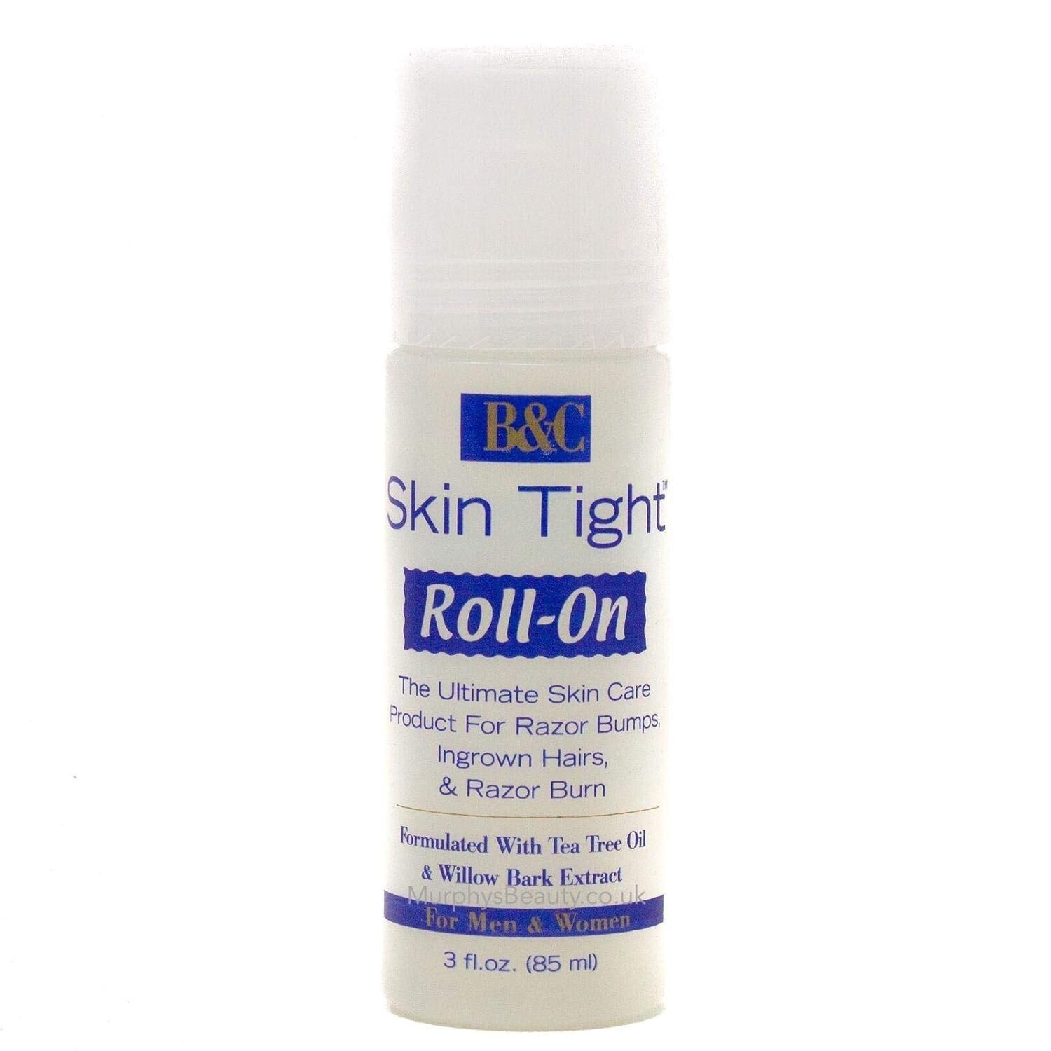 B&C Skin Tight Roll-On Razor Bumps. Ingrown Hairs & Razor Burn Treatment 3 oz