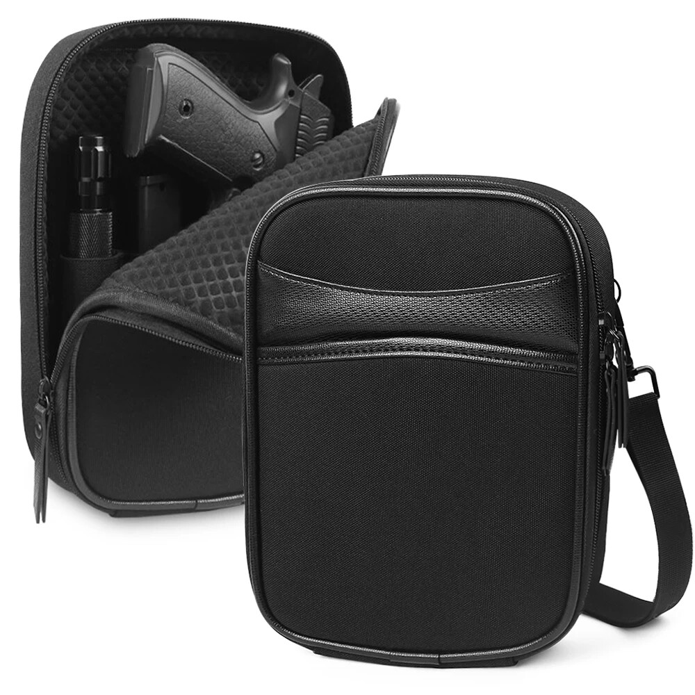 Tactical Shoulder Bag with Gun Holster Crossbody Bag Outdoor Messenger Sling Bag