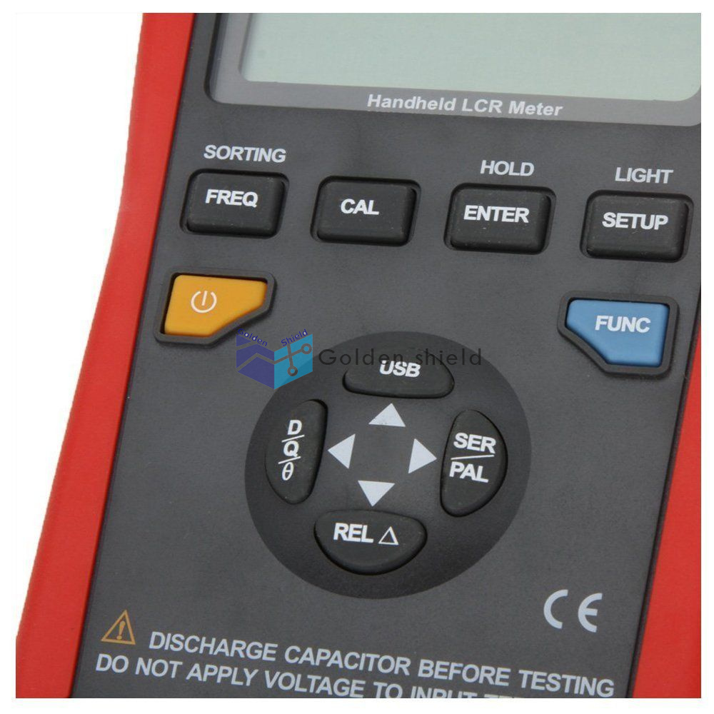 UNI-T UT612 USB Interface Auto Range LCR Meter Inductance Freq Auto Off Teste✦Kd