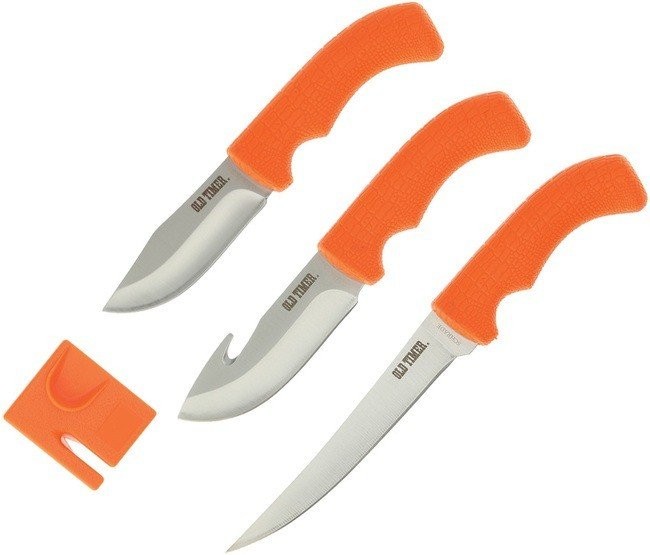 Schrade Hunt Pack Fixed Knife Stainless Steel Blade Polymer Handle - SCHP1105592