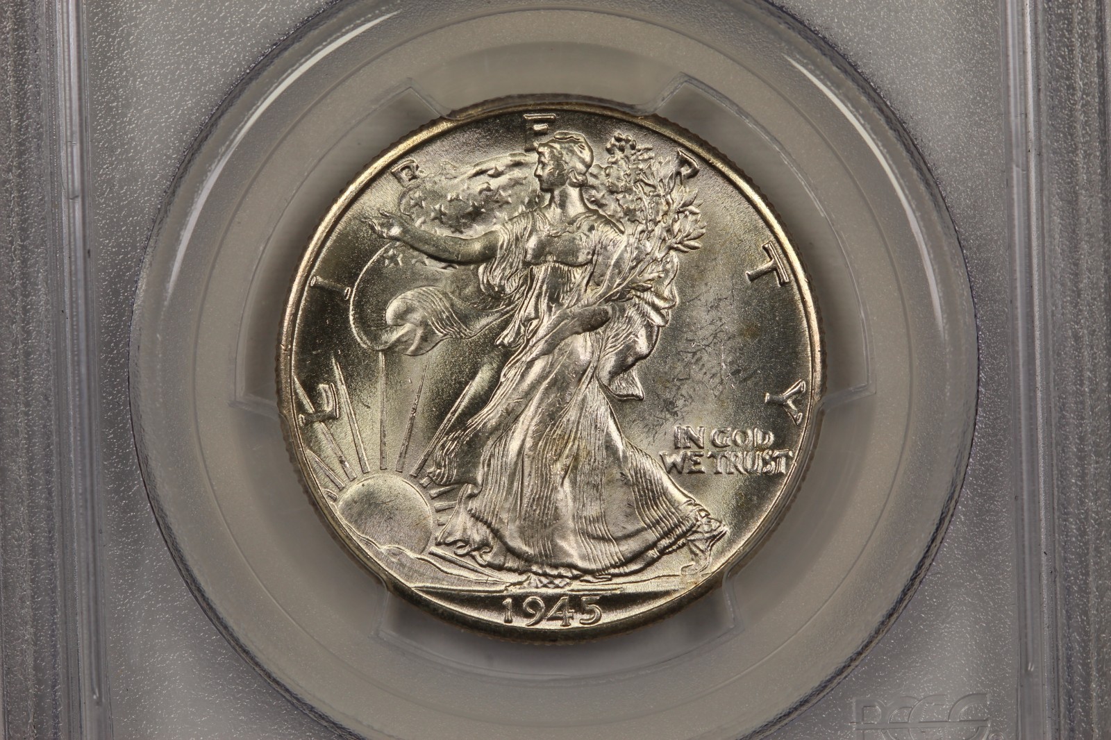 1945-D Walking Liberty Half Dollar PCGS MS64