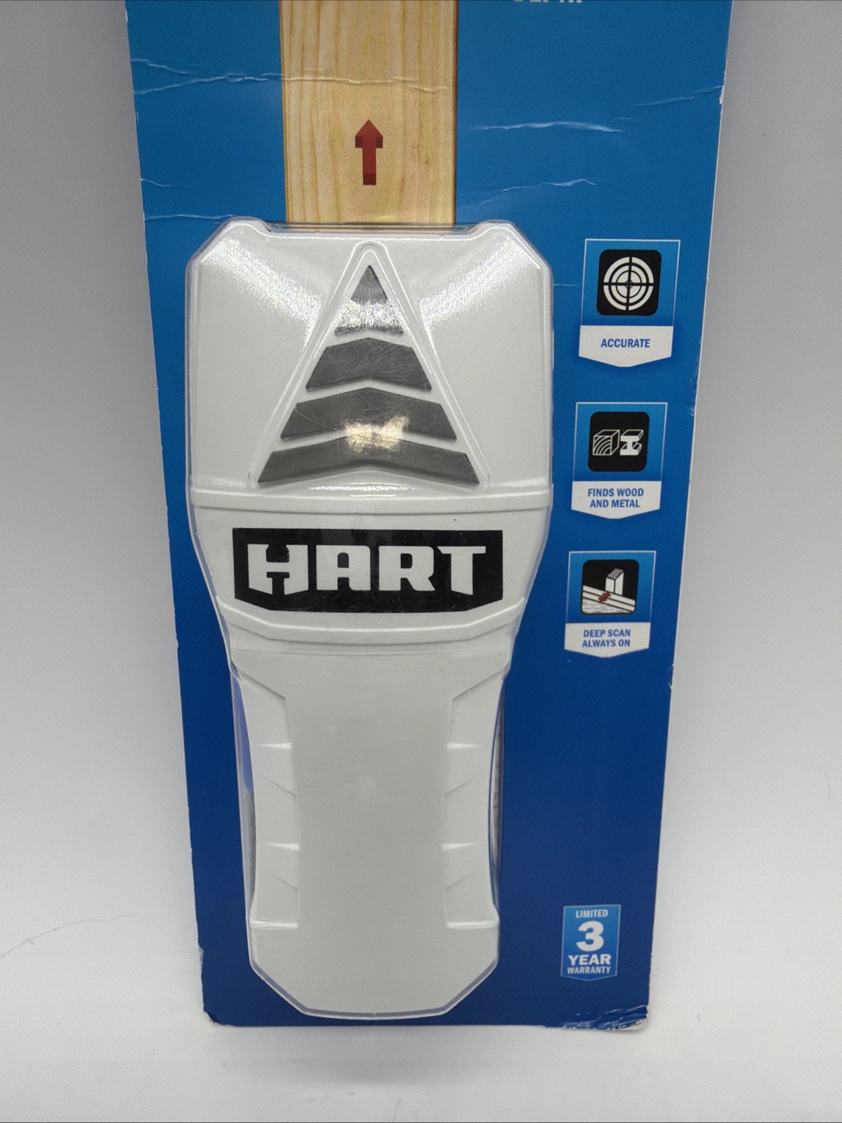 Hart Basic Stud Finder 3 Sensors Accuracy New