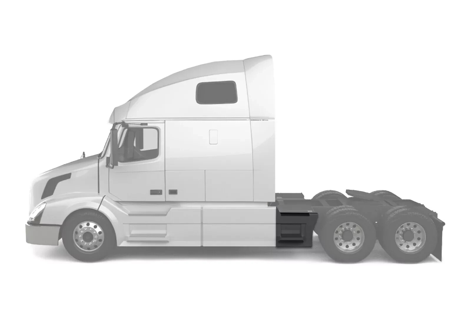 Rear Step Fairing Panel Left Side 33" 85 cm Compatible with Volvo VNL 2004-2017