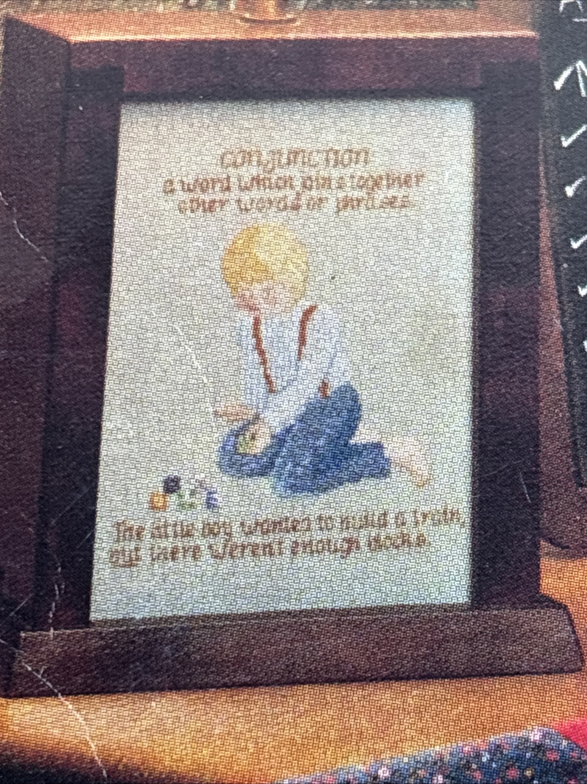 June Grigg Graphs for Grammar Book 16 Cross Stitch Pattern