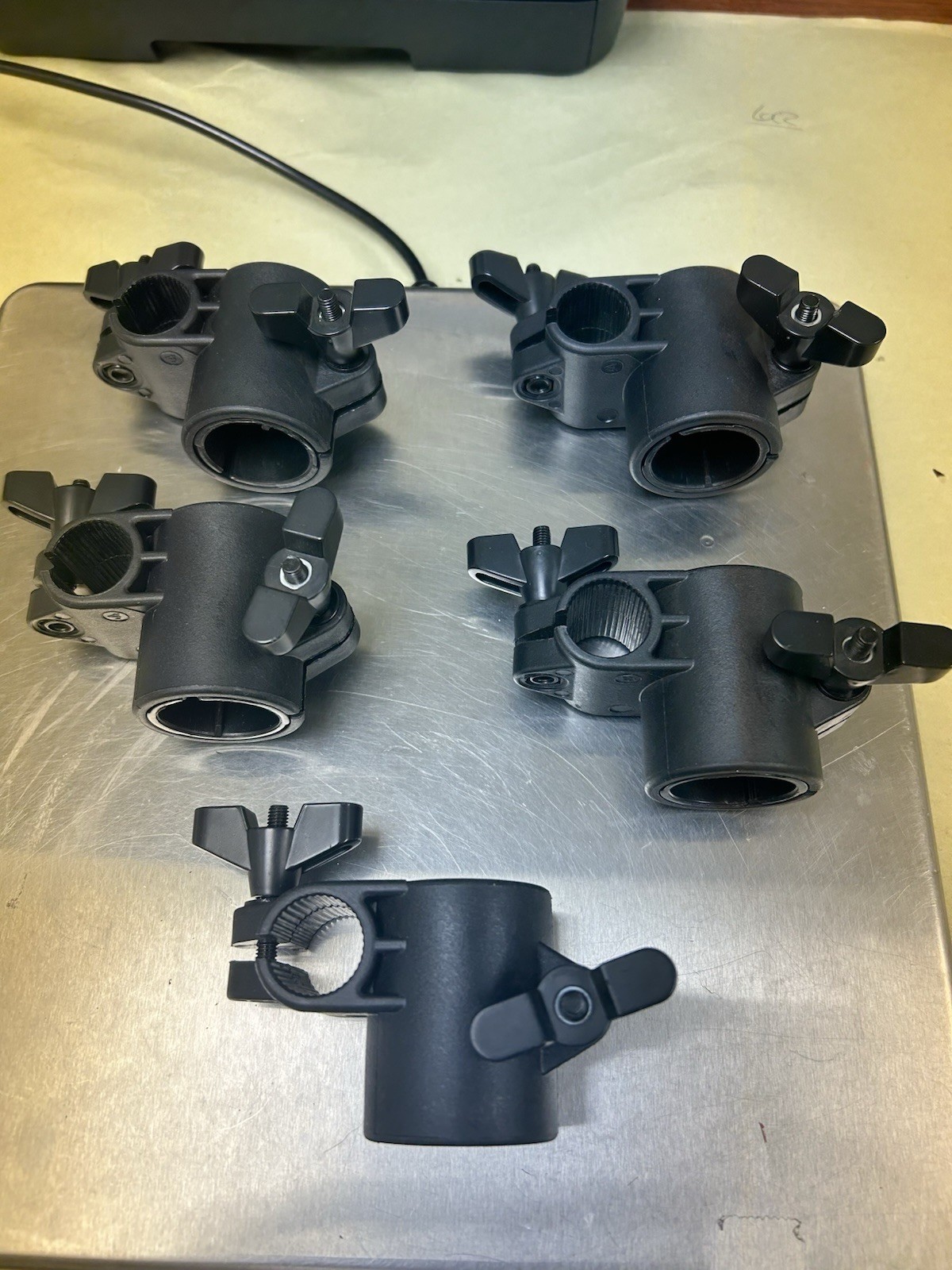 ALESIS MOUNTING BRACKET DM7X-  5 BRACKETS