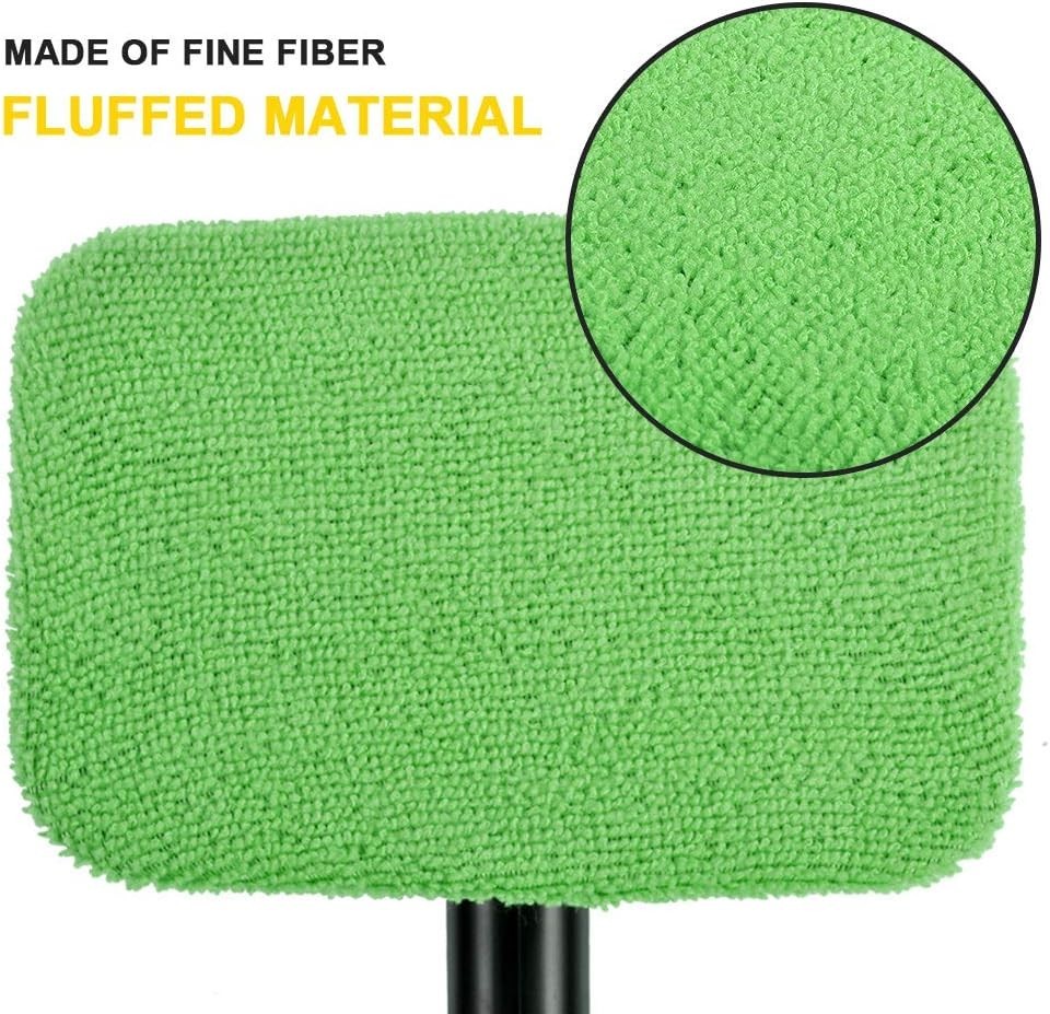 5 Pack Microfiber Replacement Bonnets for Windshield Cleaners - Eco-Friendly