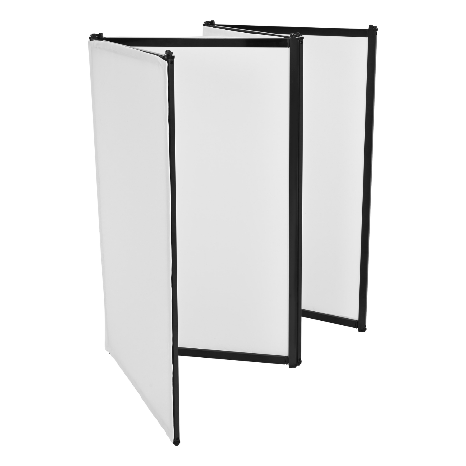 4-Panel DJ Foldable Booth Panels Portable Facade Event Booth Panels W/Carry Bag