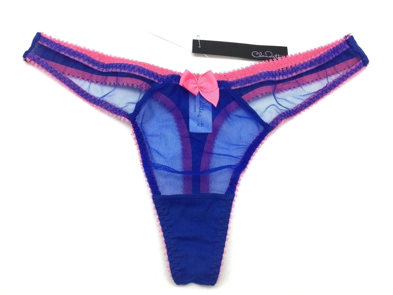 Love Claudette Dessous Thong Bikini Panty Women Brief Panties Lingerie True Blue
