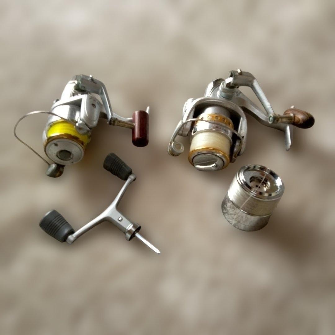Shimano NAVI XT-R 2000 Tackle Reel with Fluorescent Line and Spare Handle