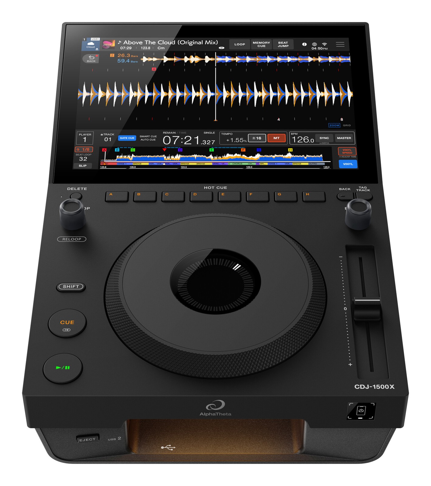 NEW! CDJ-1500X Multi Player by AlphaTheta