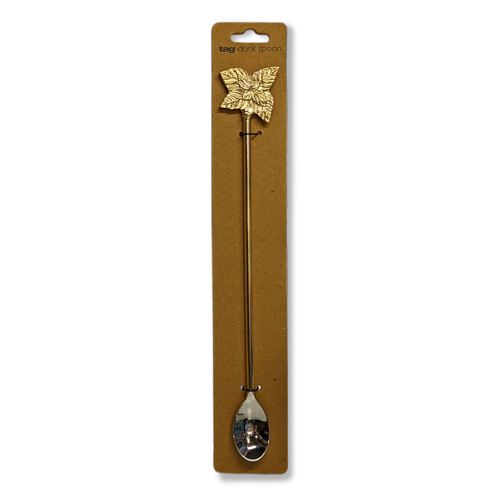 TAG Herb Drink Spoon, Four Leaves (G13946)