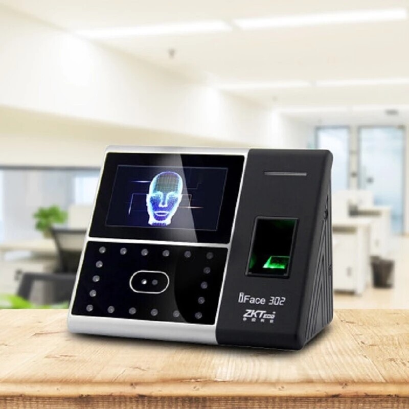 ZKSoftware iFace302-S Biometric Finger Identification Time Attendance Facereader