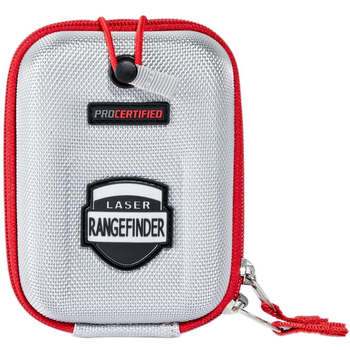 JAWEGOLF Golf Rangefinder Hard Shell Carry Case 3.9" x 2.1" x 5.3", Silver-01