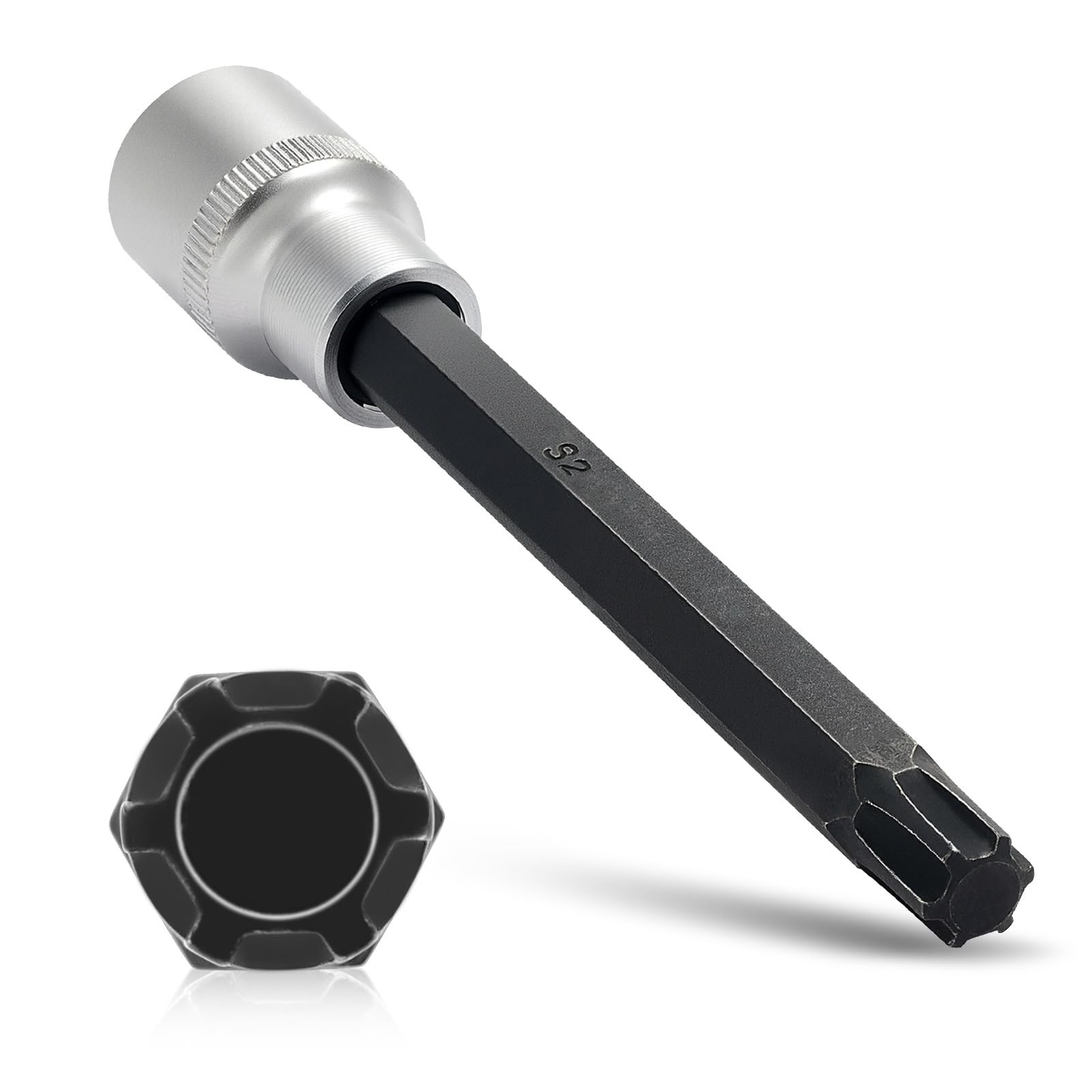 Pronese Head bolt socket for Audi and VW,Polydrive Bolt Tool 1/2" 10MM