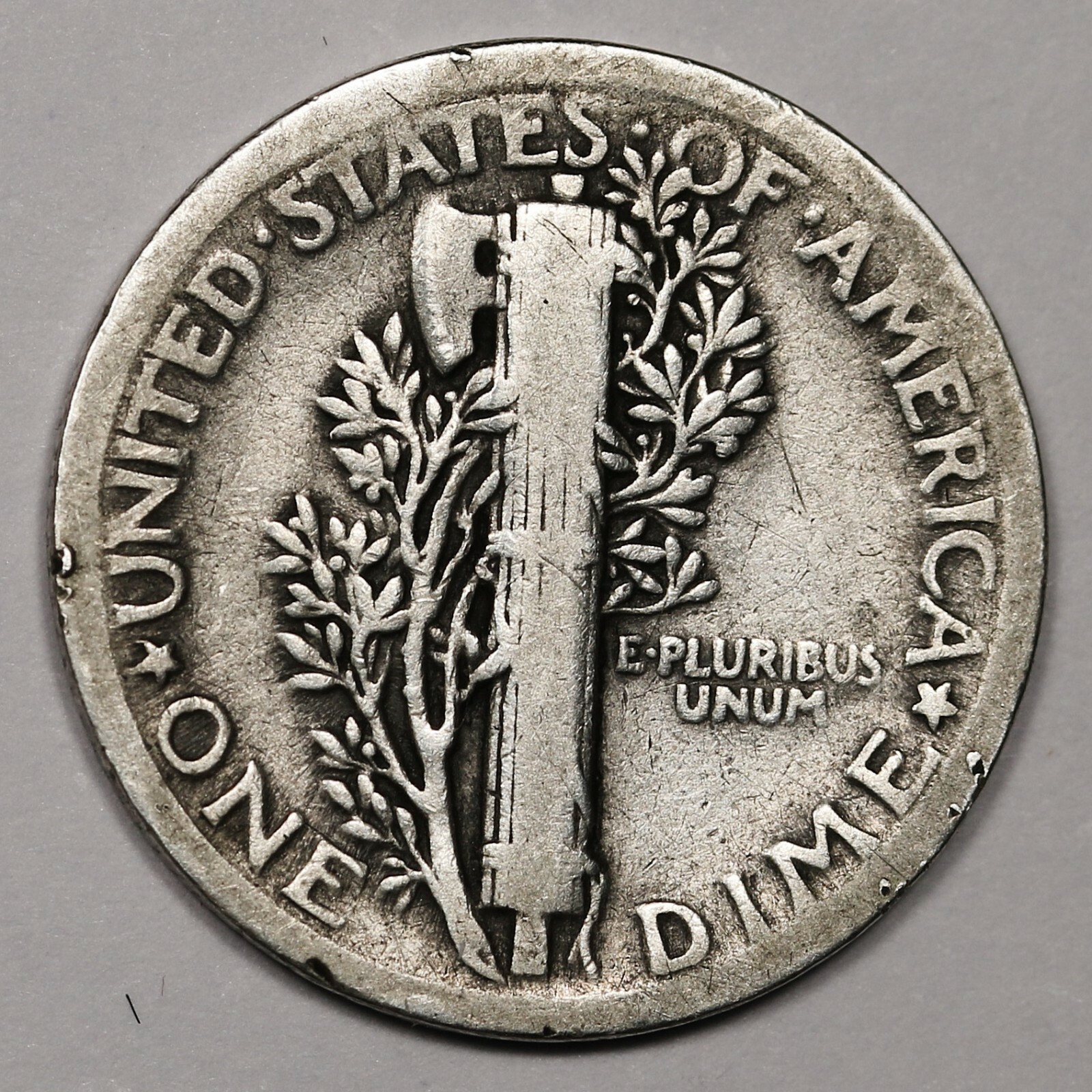 1921 Mercury Dime. VG. 174972