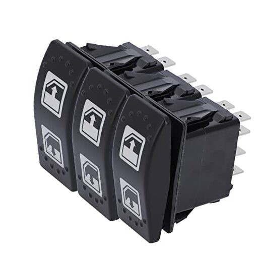 Left Hand Driver Power Window Switch for Can-Am 2016-2020 Defender & 3 Pack