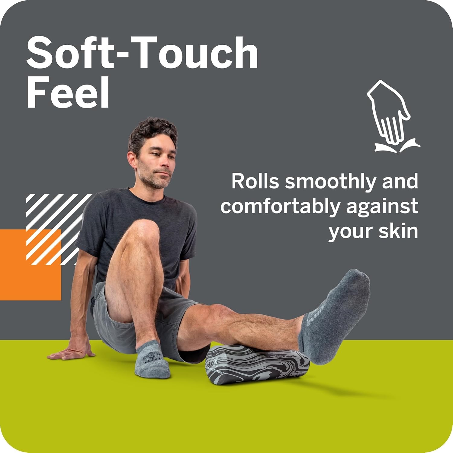 Foundation Roller Premium EVA Foam Muscle Recovery & Flexibility Roller Soft
