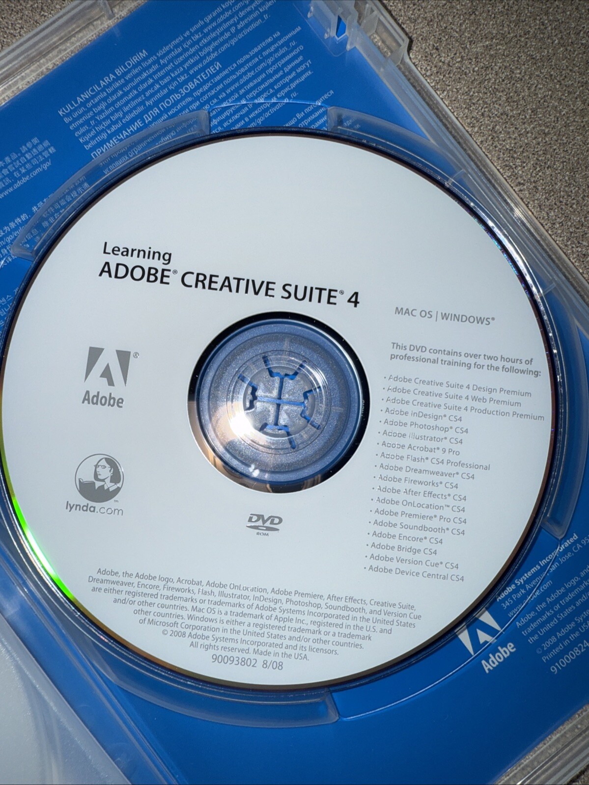 Adobe Photoshop CS4 Extended Edition for Mac OS No Code