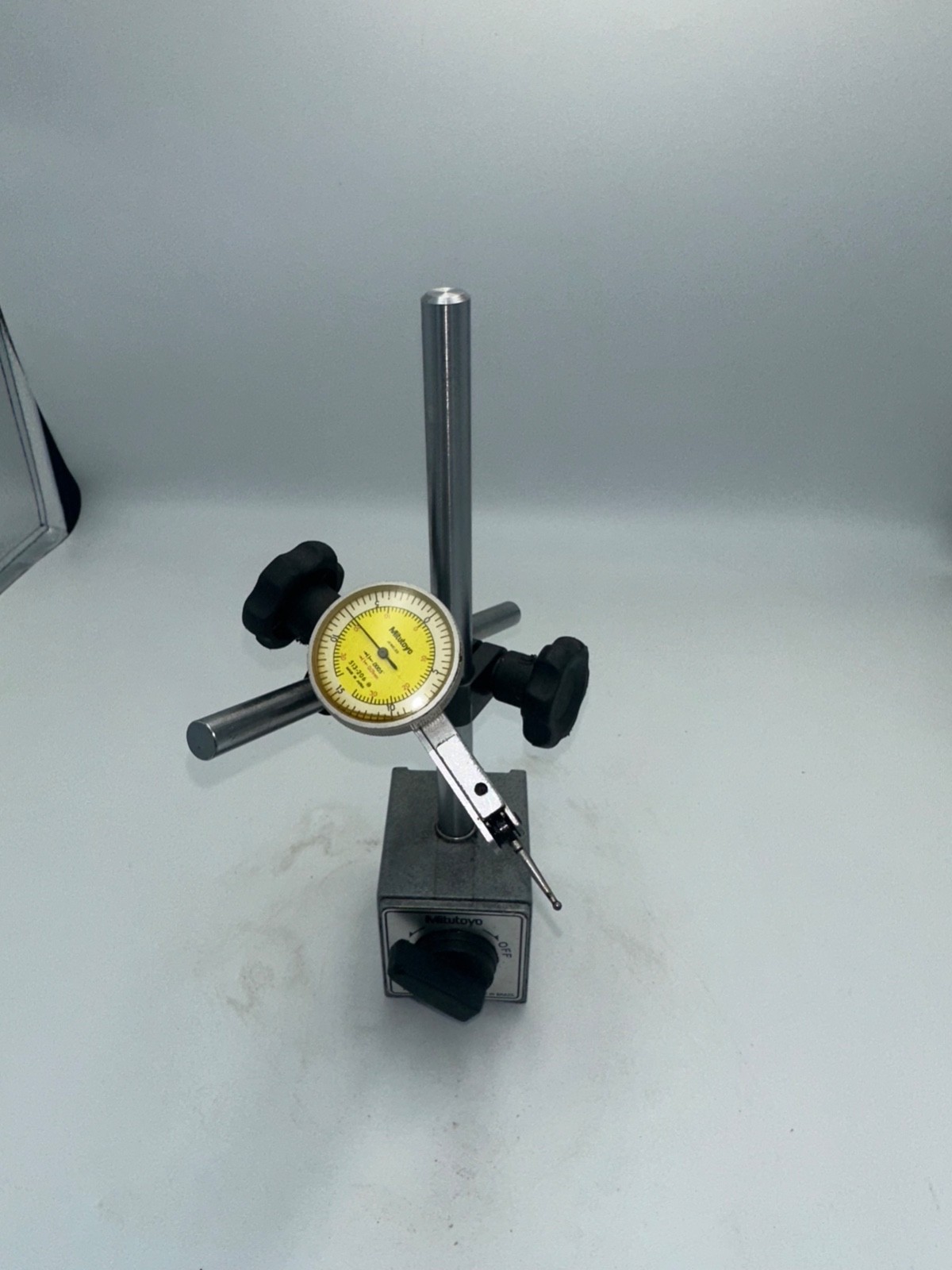 MITUTOYO MAGNETIC INDICATOR STAND MITUTOYO TEST INDICATOR .0005"