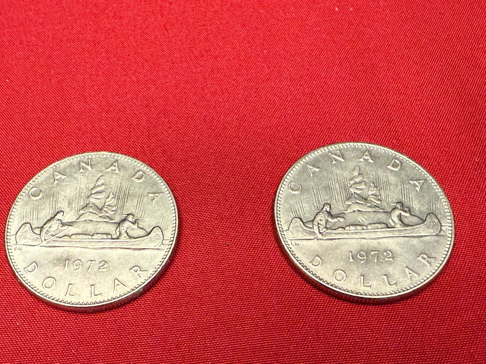 Canada 1972 Voyageur Silver Dollar