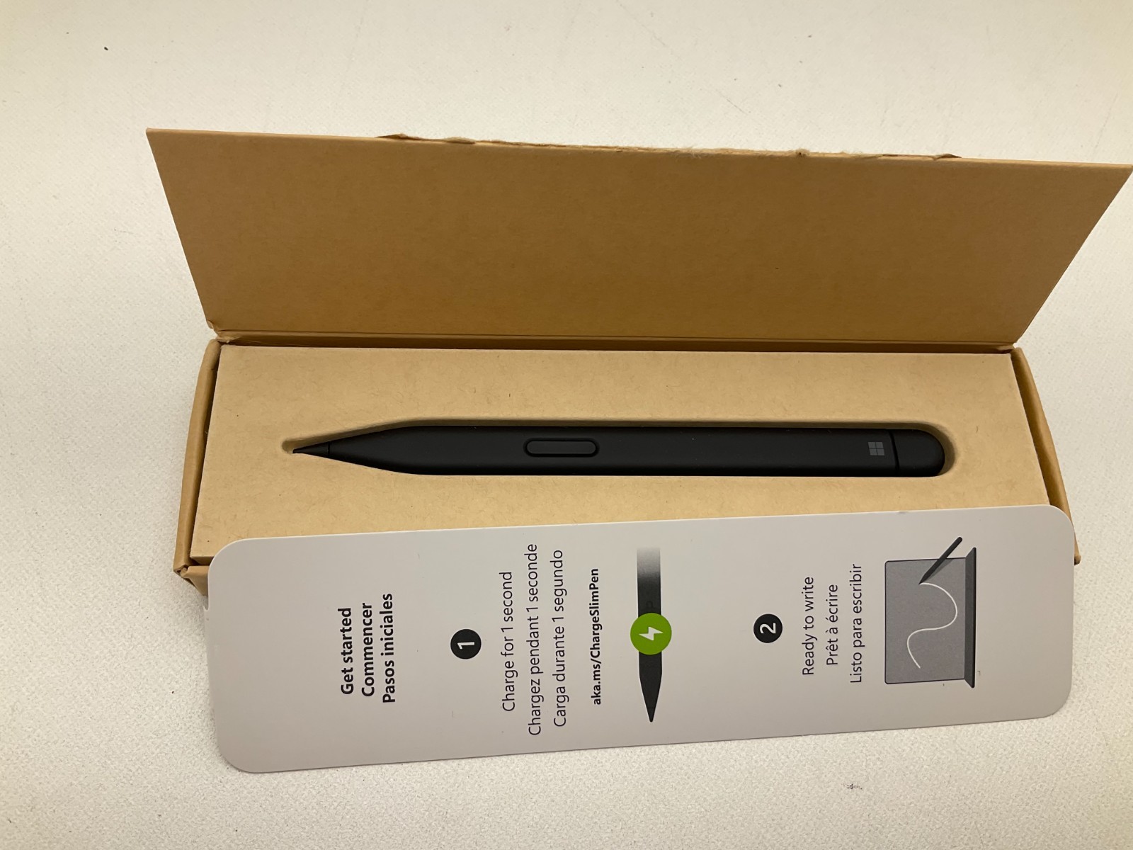 Microsoft Surface Slim Pen 2 Matte Black for Surface Pro/Laptop/Book/Studio
