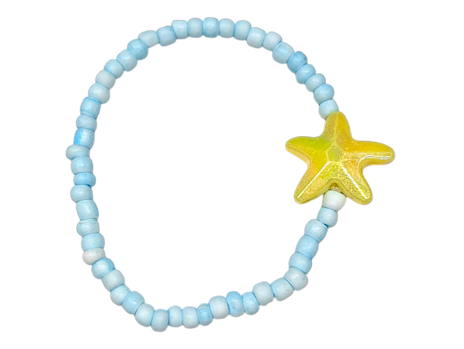 Powder Blue Starfish (Random 3) Bracelet