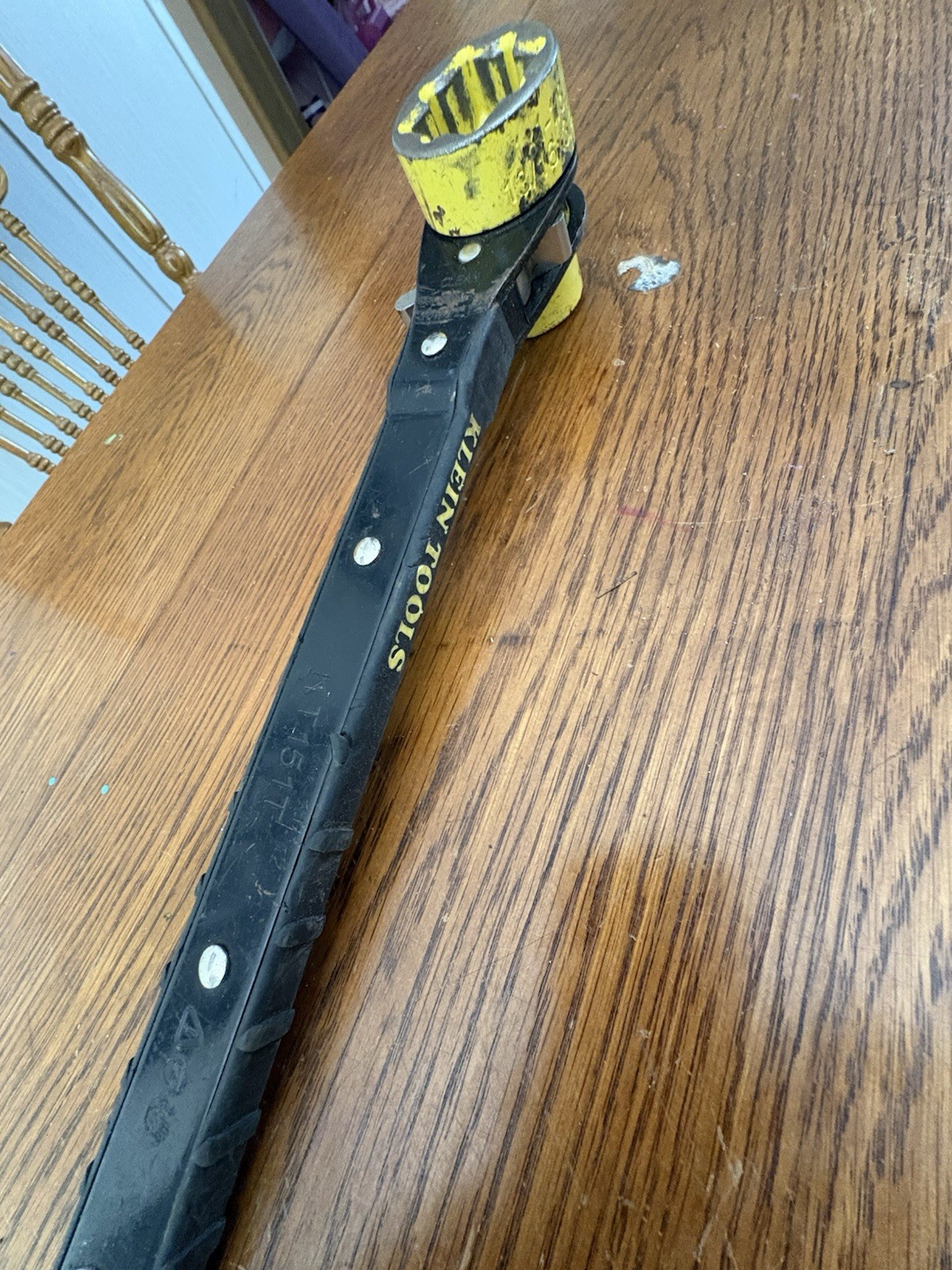 Klein Tools KT151T Ratcheting Lineman's Wrench Tool Only