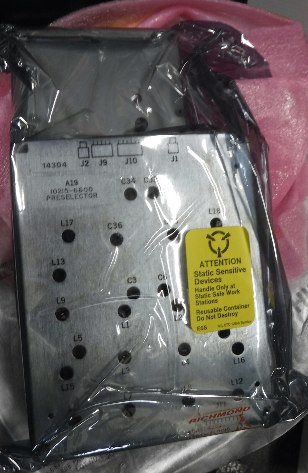 HARRIS PRE SELECTOR MODULE KIT  NEVER INSTALLED COND.      FREE SHIPPING