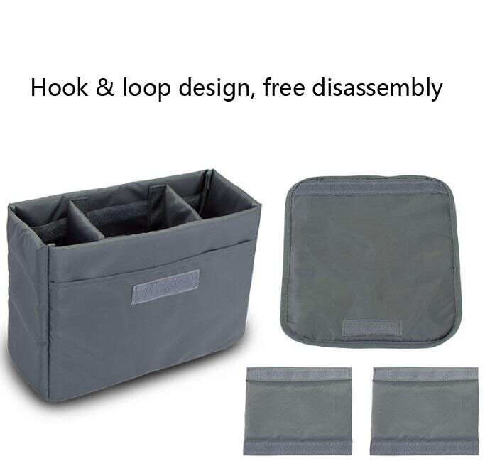 Camera Insert Liner Padded Protective Cover SLR Pouch DSLR Lens Case Storage Bag