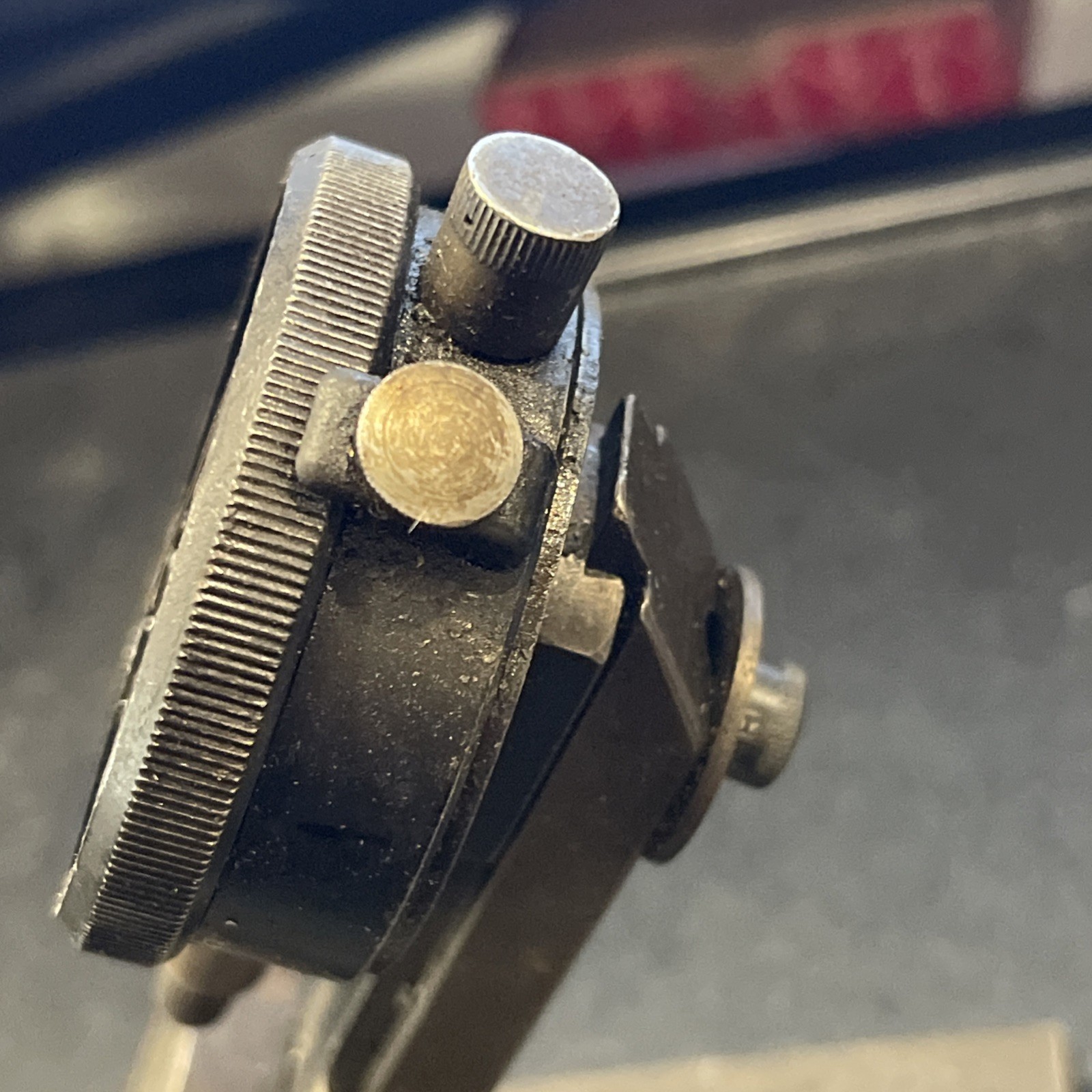 VINTAGE TUMICO DIAL INDICATOR COMPARATOR STAND