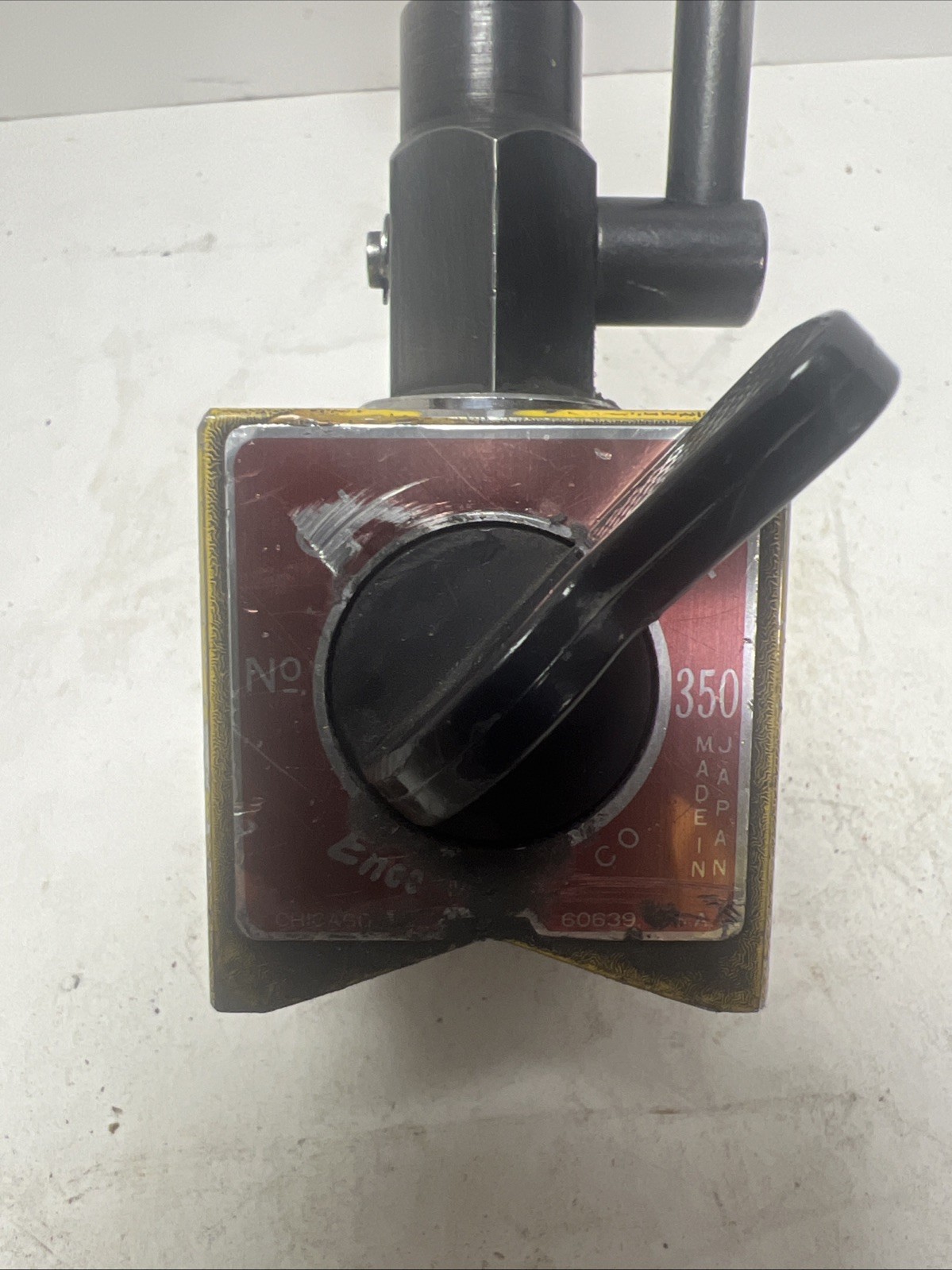 Enco No. 340 Magnetic Indicator Base w/ On-Off Switch Articulating
