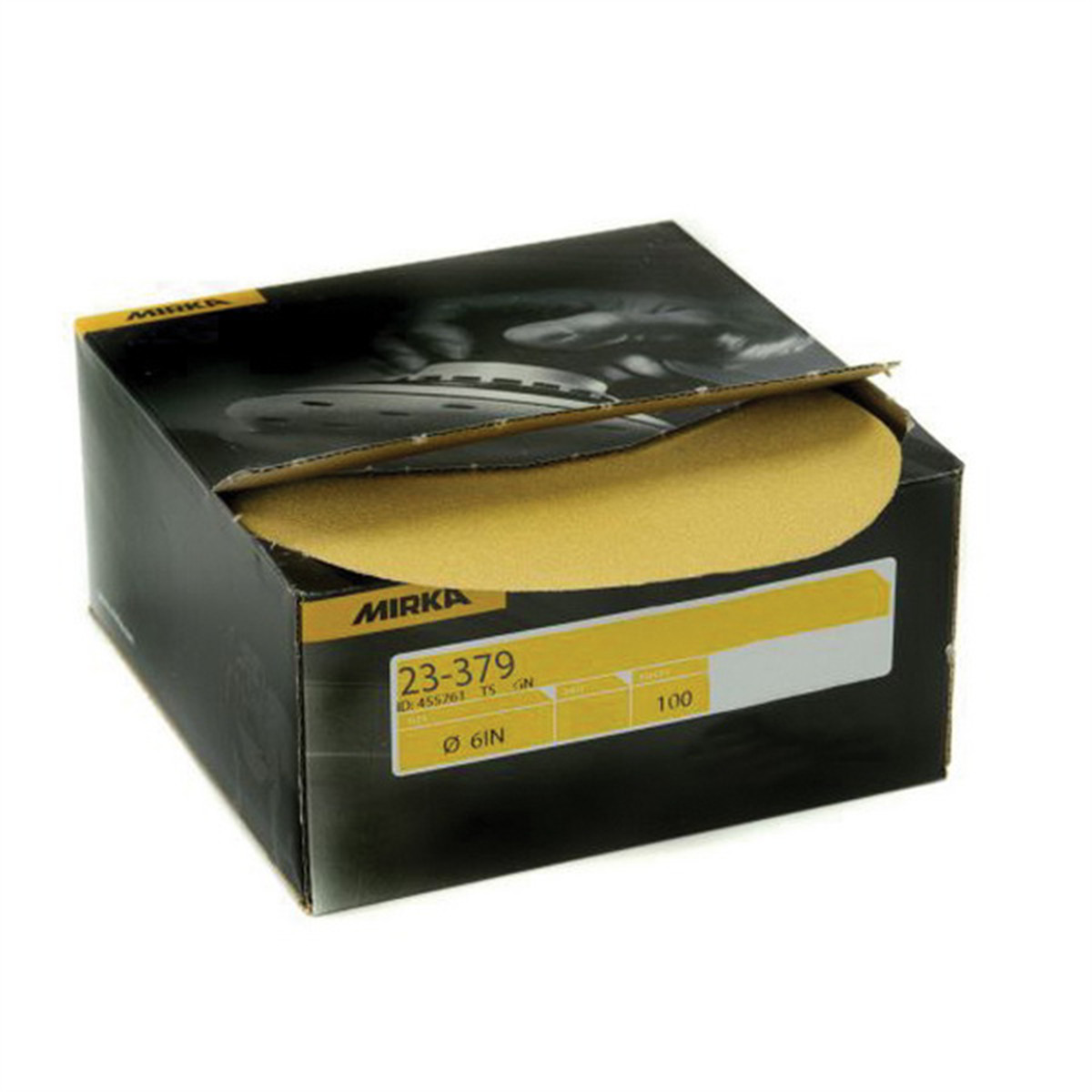 MRK.23379320Mirka Abrasives Bulldog Gold 23379320 23 Series Semi-Open Coated Aut