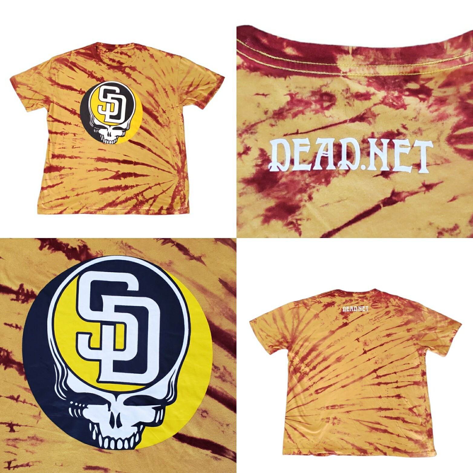 Rare Exclusive Grateful Dead X San Diego Padres Tiedye Limited Edition Giveaway