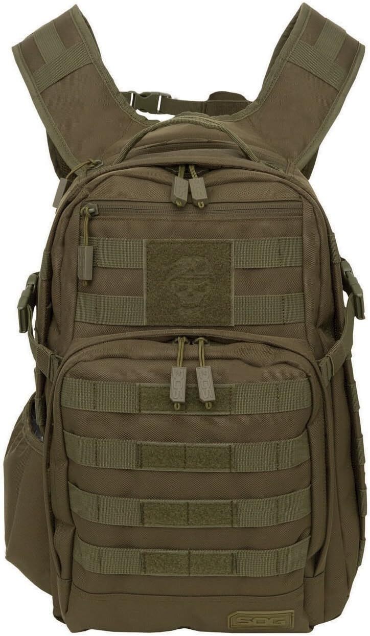 Mochila Tactica Verde Oliva Repelente Al Agua Compatible Con Hidratacion Molle