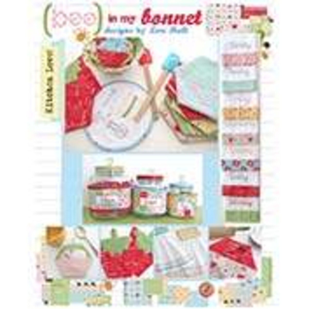 "Kitchen Love" Kitchen Accessories Pattern by Lori Holt of Bee in My Bonnet