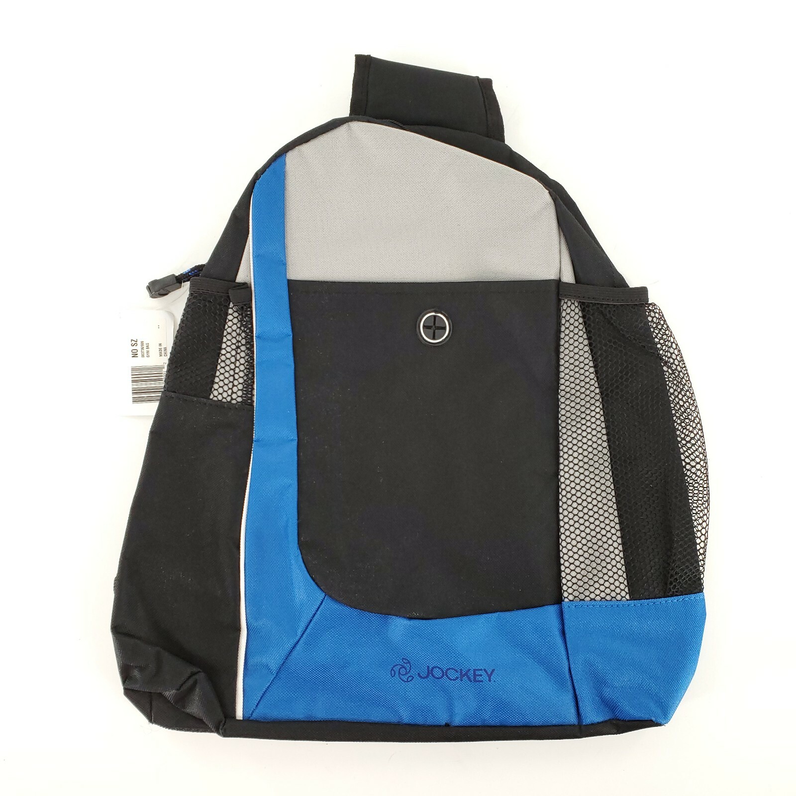 Jockey Gym Bag Medium Blue Black Gray - NWT