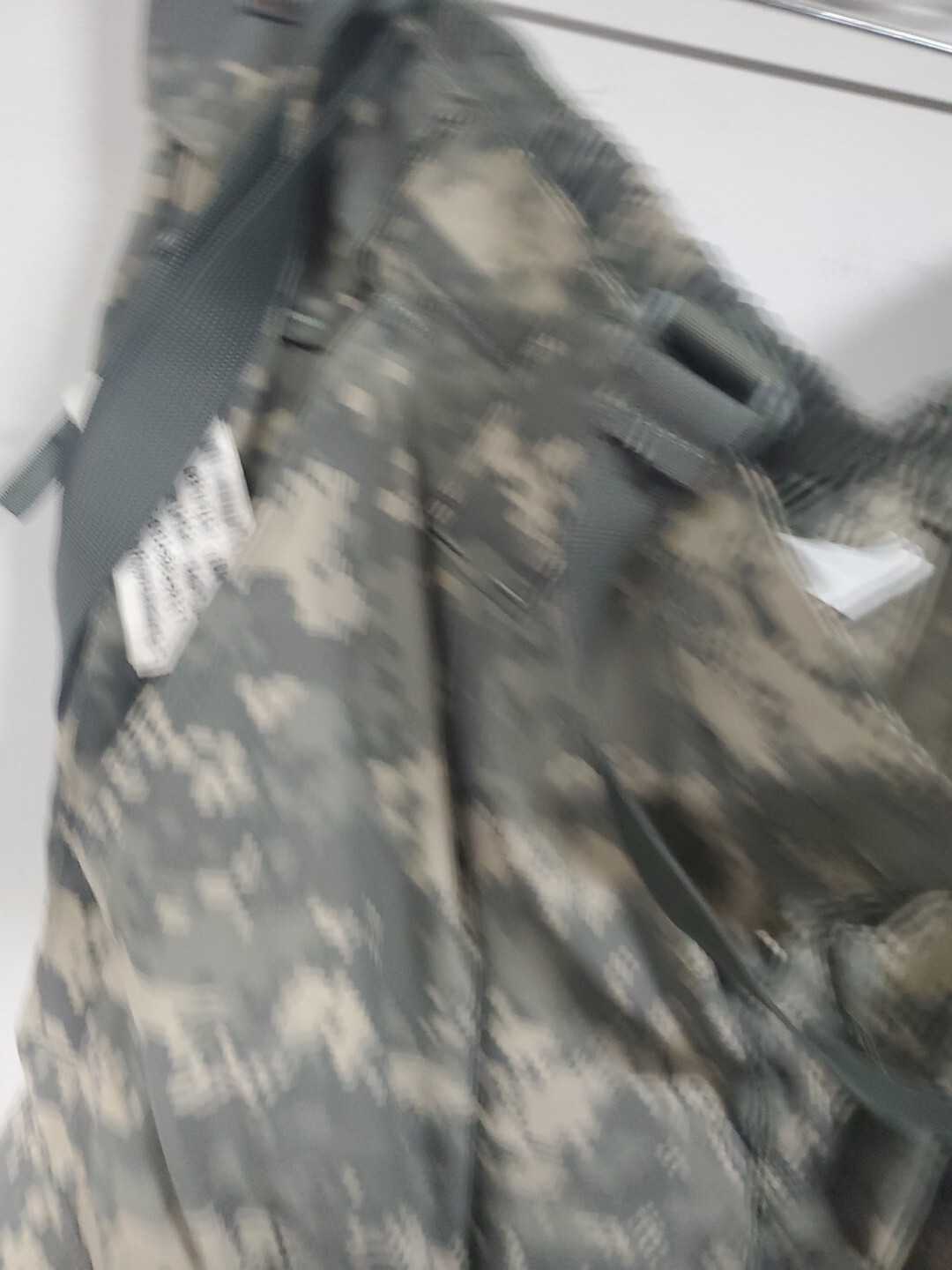 Large Regular ARMY ISSUE ACU DIGITAL SOFT SHELL pant LEVEL 5 cold weather