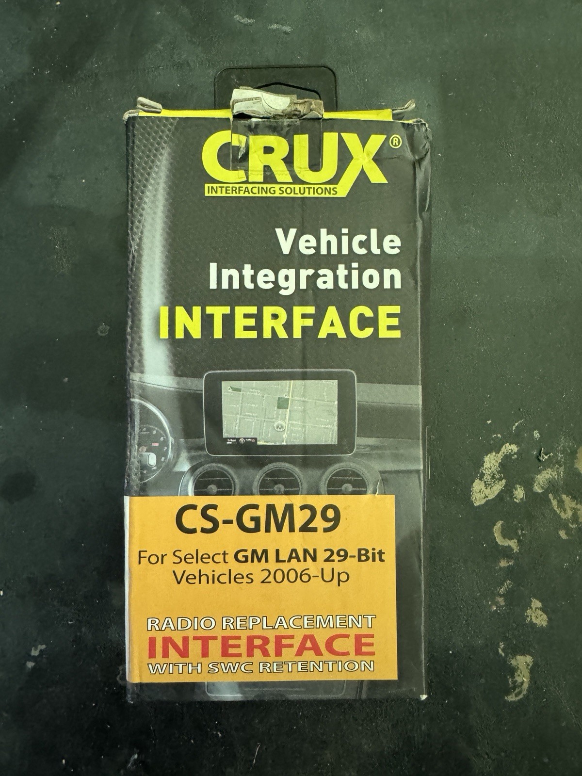 Crux CS-GM29 Vehicle Integration Interface Radio Replacement for GM LAN 29-Bit