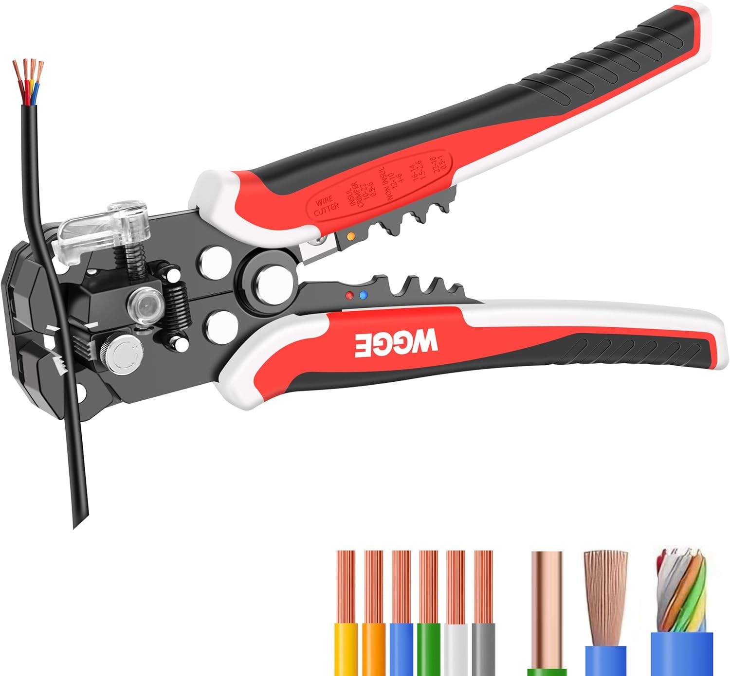 WG-014 Self-Adjusting Insulation Wire Stripper. For stripping wire from AWG 10-2